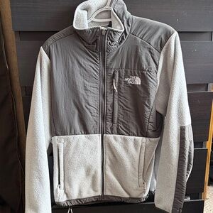 The North Face Men's Charcoal and Cream Performance Jacket